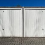 Garagenhof im Stadtteil Tonndeich in Wilhelmshaven